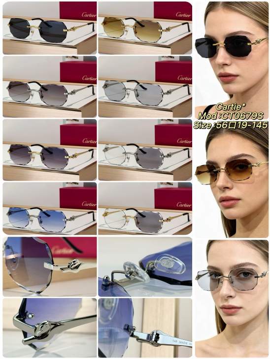 Picture of Cartier Sunglasses _SKUfw79279937fw